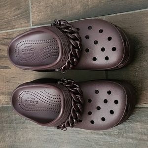 CROCS Women's Mules in Rich Brown